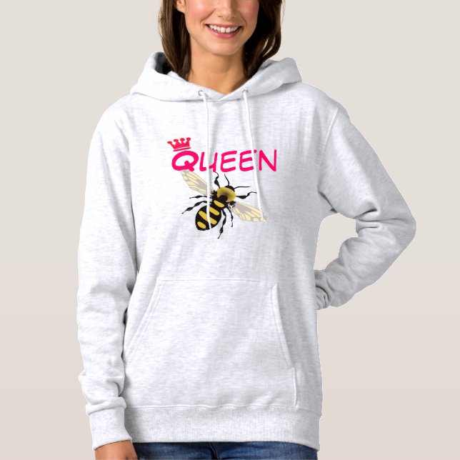 Camiseta Rainha Bee Hoodie (Frente)