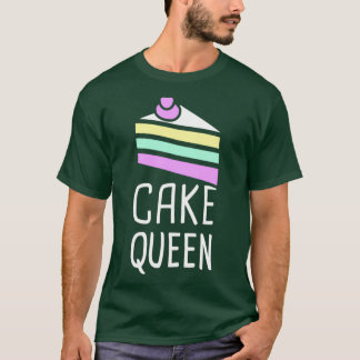 Camiseta Rainha Bolo, Bonita E Engraçada Design