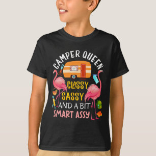 Camiseta Rainha Camper Cly Sy Inteligente E Presente De Aca