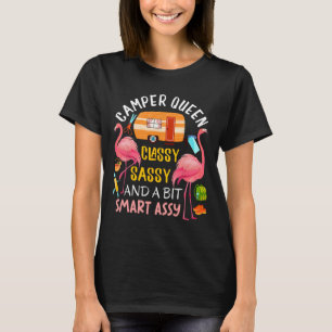 Camiseta Rainha Camper Cly Sy Inteligente E Presente De Cam