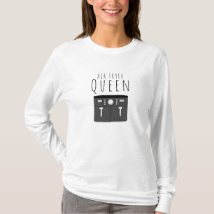 Camiseta Rainha Chef Cozinheira Air Fryer