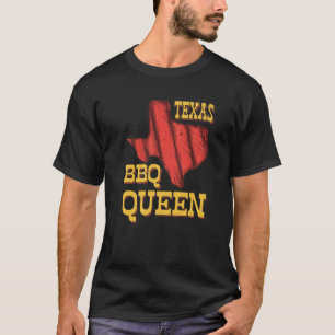 Camiseta Rainha Churrasco de CHURRASCO do Texas Fumando gre