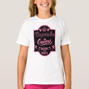 Camiseta Rainha cupcake