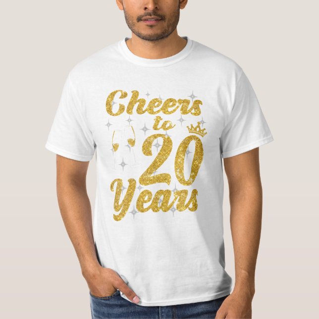 Camiseta Rainha Cute De 20 Anos (Frente)