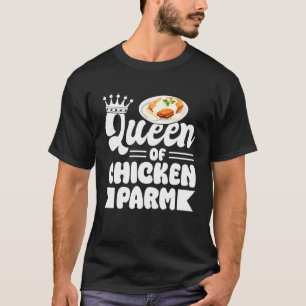 Camiseta Rainha da Amante de Frango à Parmegiana