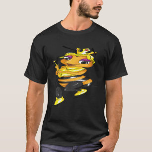 Camiseta Rainha da Bela Abelha Fãs de Insetos Sociais Bonit