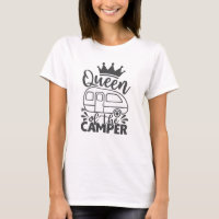 Rainha Da Campanha Engraçado Acampamento, Dizendo