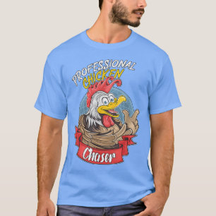 Camiseta Rainha da Coop Farmer de Galinha