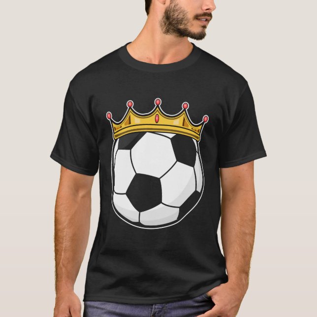 Camiseta Rainha da Coroa de Futebol (Frente)