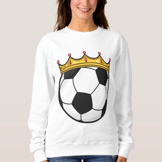 Camiseta Rainha da Coroa de Futebol (Frente)