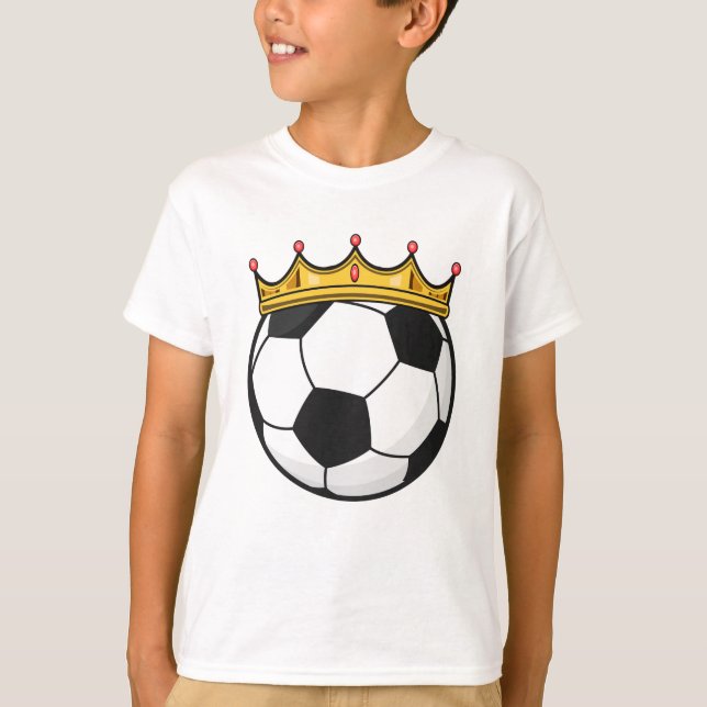 Camiseta Rainha da Coroa de Futebol (Frente)
