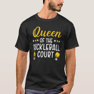 Camiseta Rainha Da Corte De Pickleball Paddlesport Pickleba