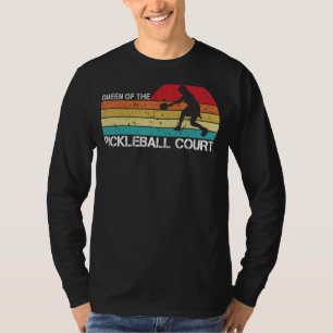 Camiseta Rainha Da Corte De Pickleball Para Sua Mãe G