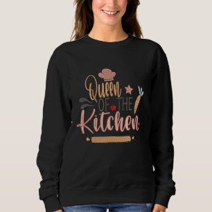 Camiseta Rainha Da Cozinha Cozinhar Mestre Chef Cook