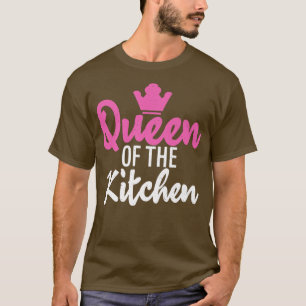 Camiseta Rainha da Cozinhar de cozinha pancadaT-Shirt