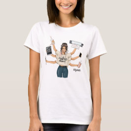 Camiseta Rainha da Criação Elegante Marca