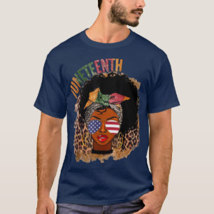 Camiseta Rainha da Décima Sétima Menina Negra Melanina