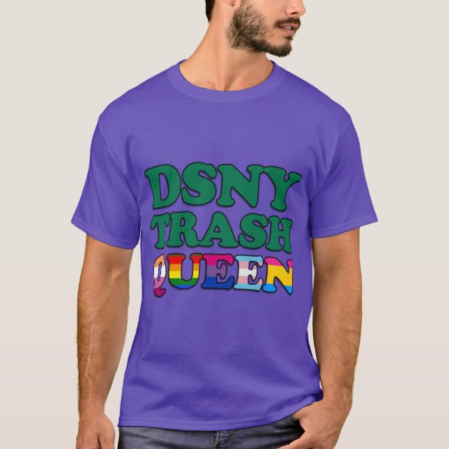 Camiseta Rainha da DSNYrash garota (Frente)