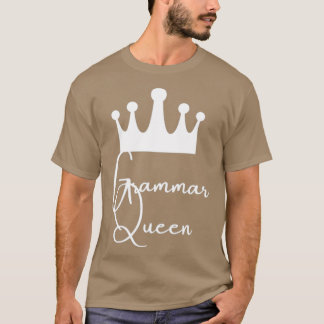 Camiseta rainha da gramática