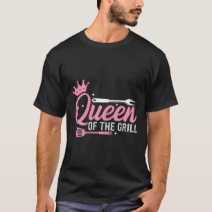 Camiseta Rainha Da Grelha Carne Defumada Bbq Churrasco 1