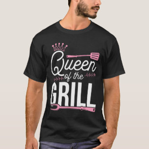 Camiseta Rainha Da Grelha Churrasco Bbq Byrbecue