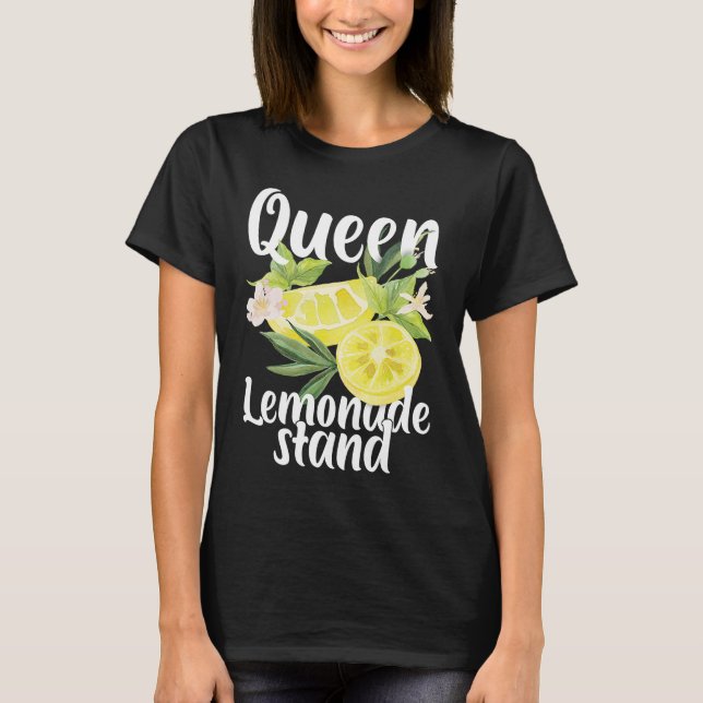Camiseta Rainha Da Limonada Prende-Limão-Sumo Citrus Fou (Frente)