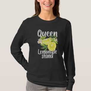 Camiseta Rainha Da Limonada Prende-Limão-Sumo Citrus Fou