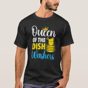 Camiseta Rainha Da Loja De Lavagem De Louça Jo