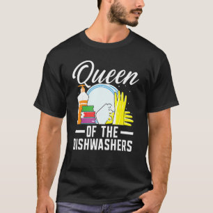 Camiseta Rainha Da Loja De Lavagem De Louça Jo