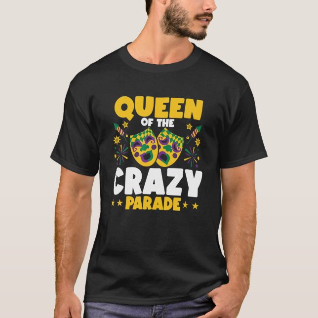 Camiseta Rainha Da Louca Miçanga De Joker Jester (Frente)