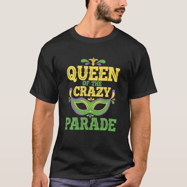 Camiseta Rainha Da Louca Miçanga De Joker Jester (Frente)