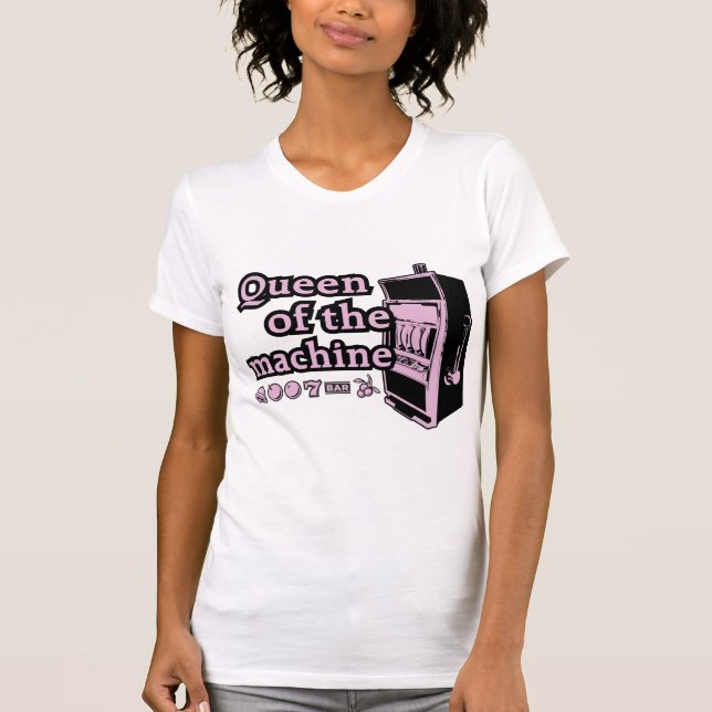 Camiseta Rainha Da Máquina (Frente)