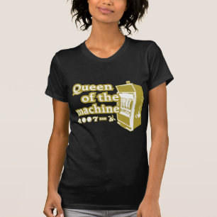 Camiseta Rainha Da Máquina