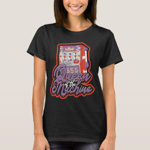 Camiseta Rainha da máquina do Casino Slot Machine