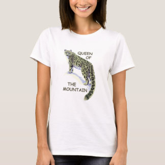 Camiseta Rainha da Montanha - Leopardo da Neve