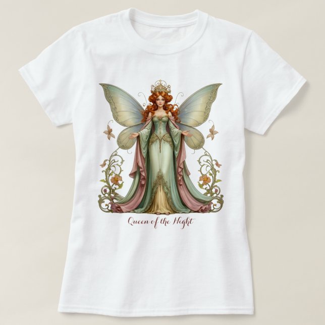 Camiseta Rainha da Noite (Frente do Design)
