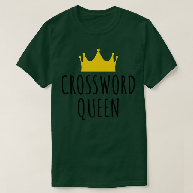 Camiseta Rainha da Palavra Cruzada (Frente do Design)