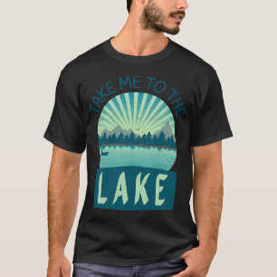 Camiseta Rainha da Pesca - Silhueta do Pôr do Sol