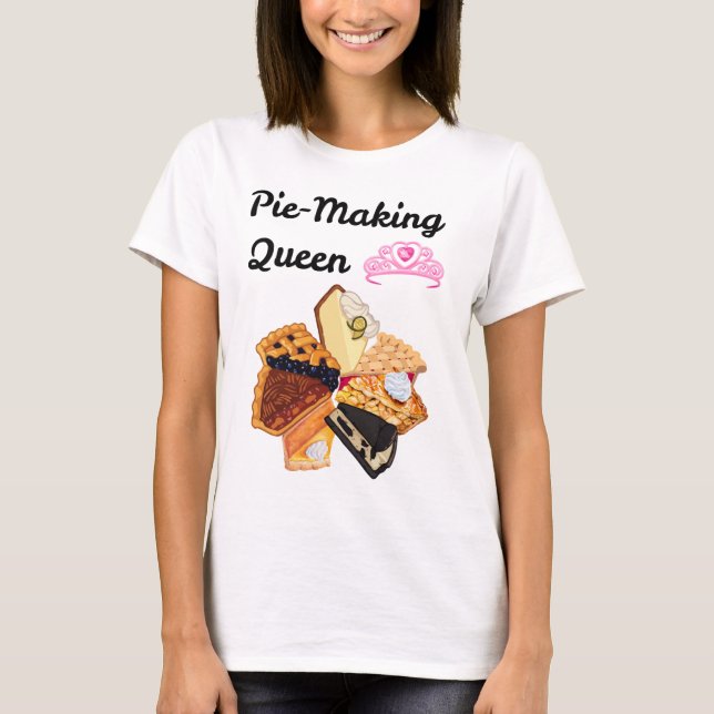 Camiseta Rainha da Produção de Tortas (Frente)