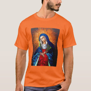 Camiseta Rainha da Senhora do Céu do Portão, Vilnius, T-Shi