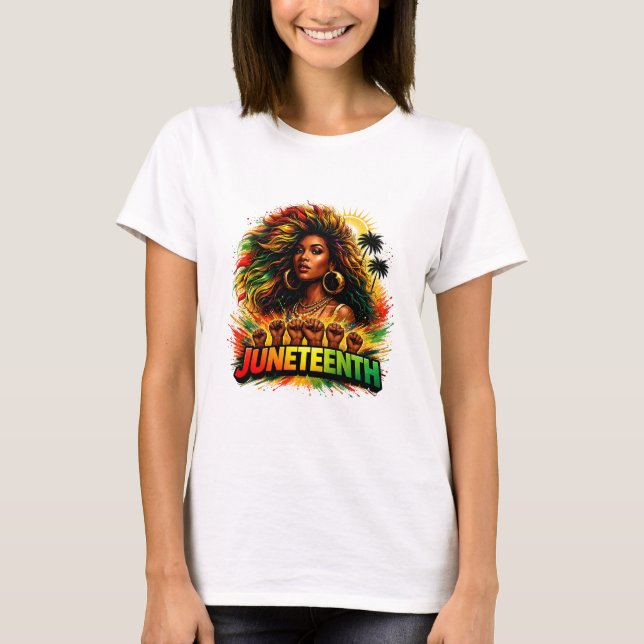 Camiseta Rainha da Unidade da Melanina (Frente)