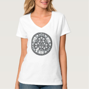 Camiseta "Rainha das Cobras" (monocromático)