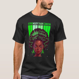 Camiseta Rainha das Mulheres Negras Mais Forte do que a Par