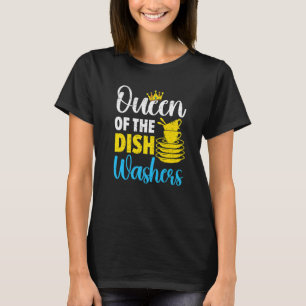 Camiseta Rainha Das Profissionais De Lava-Louças Lava-Louça