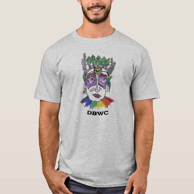 Camiseta Rainha DBWC - Luz masculina (Frente)