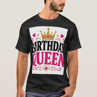 Camiseta Rainha de Aniversário