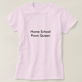Camiseta Rainha de baile de formatura Home da escola