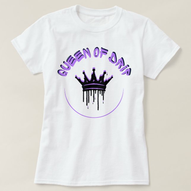 Camiseta Rainha De Bebida (Frente do Design)