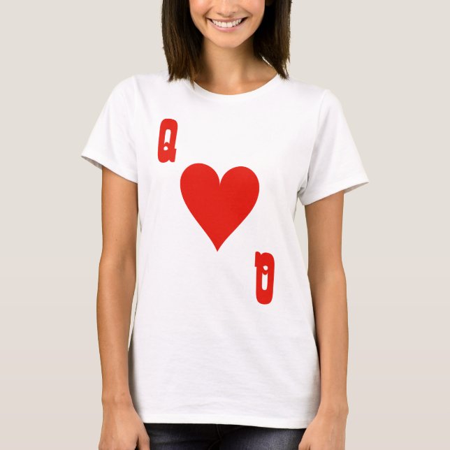 Camiseta Rainha de Copas (Frente)