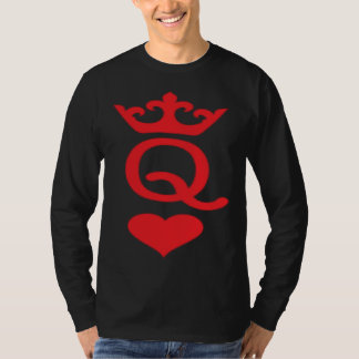 Camiseta Rainha De Copas Casal Combinando São Valentim